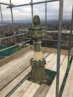 Image showing completed pinnacle repairs