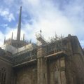 Image looking up at Blackburn Cathedral