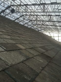Image showing completed slate roof works