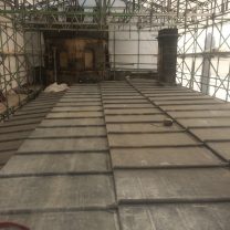 Image showing lead bay roof at Lancaster Castle