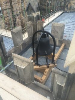 Image showing restored Castle bell