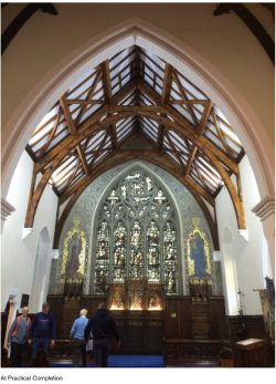 Image showing restoration works completed