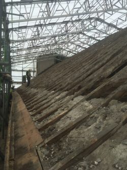 Image showing roofing prior to the timber repairs