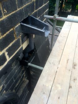 Image showing lead work at St Paul's, Astley Bridge