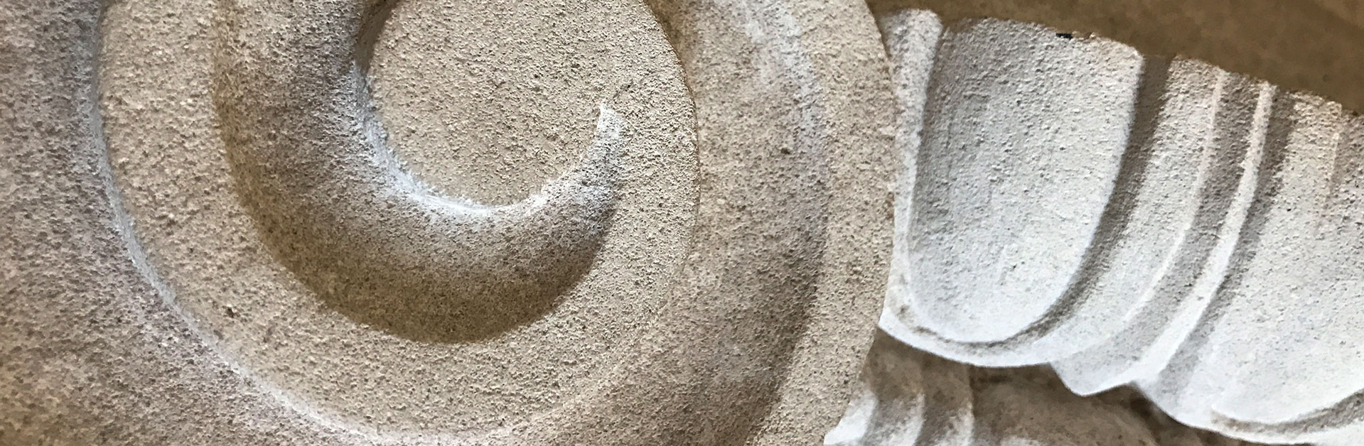 Image showing stone carving up close