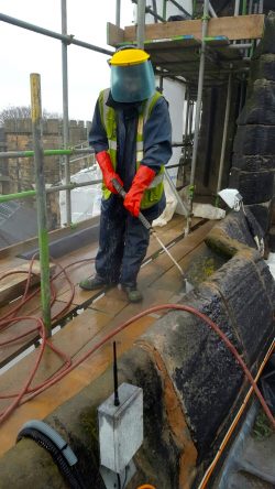Heritage carrying out Thermatech cleaning