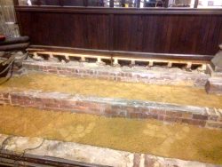 Image showing preparation for new floor construction