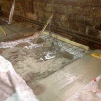 Image showing lime screeding