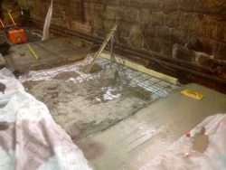Image showing lime screeding