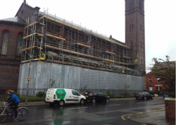 Church under construction