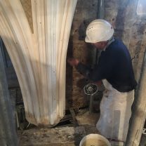 Installation of Plaster Rib