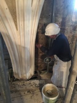 Installation of Plaster Rib