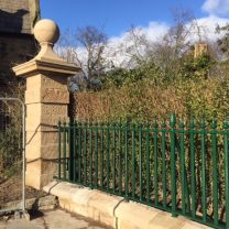 Iron Railings Restored