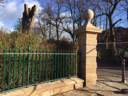 Stone Piers Replaced