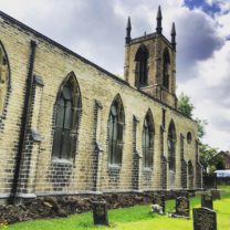 Image of St George showing the new Lime Pointing to the North Aisle