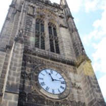 Image showing the West facing elevation of the Tower once all restoration works were complete